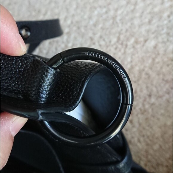 Rebecca Minkoff Megan black Leather Shoulder bag - Picture 5 of 12